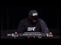 Derrick Lewis “You’re gonna have to excuse my French” UFC 265 Pre fight conference