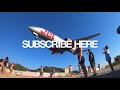 Skiathos airport jet blasts and insane low landings 4K