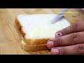 5 Minute में बनाये ब्रेड सैंडविच पिज़्ज़ा तवे पे | Bread Pizza Sandwich on Tawa Recipe