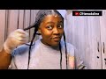 Wash Day : Pre Poo Routine For Relaxed Hair | Hair Growth Routine | Otismadaline