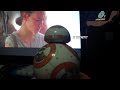 BB-8's reaction to Rey almost selling him