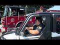 Utica NY fire department sesquicentennial parade, 2024.