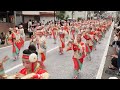 濱長花神楽 よさこい祭り 万々競演場 2023年8月10日 4K