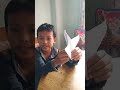 Making Dragon paper plane