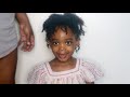 HOW TO DEFINE 4 TYPE HAIR WITHOUT CHEMICALS | HOW TO MAINTAIN A BLACK CHILDS HAIR