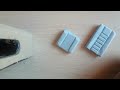 Como hacer butacas para miniaturas paso a paso | Parte 1
