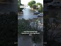South Dakota Street Destroyed by Floods