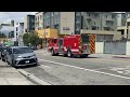 LAFD Engine 11 Responding