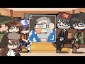 ✰ Gravity Falls react to each other || 3/4 Pine twins 📕 // GC + GF ✿