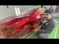 Car Painting: How to Spray and Blend Red Pearl Tricoat