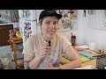 making art while sick ✿ artist vlog