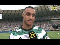 Celtic's Adam Idah reacts to scoring the winner in the Scottish Cup final