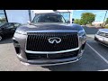 2025 ￼Infiniti QX80 Luxe 4WD Walkaround and horn!!