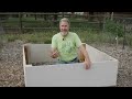 How to Make a Cement Board Raised Bed