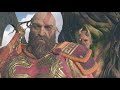 God of War 2018 (PS5) - Kratos meets Mimir and cuts off his head.