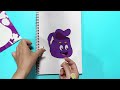 [Sticker ASMR] Decorate with Sticker Books Dora and Friends 🎭  커스 스티커 꾸미기 #asmr #diy