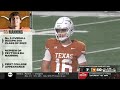 #7 Texas vs Texas Tech (Arch Manning College Debut) | Week 13 | 2023 College Football Highlights