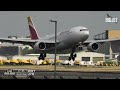 LIVE: London Heathrow Airport - Korean 747-8i Returns