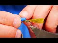 How to tie the Blue Eyed Damsel #flytying #flyfishing #flytyingnation