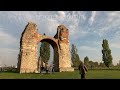 Scenery radio I ASMR I Ruins of the Roman legion and the wind sounds of a small town