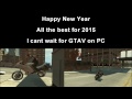 GTA 4 -  EPIC Bike Stunt - Happy New Year 2015!
