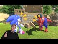 Rescue Spiderman T-Rex From Bloop Monster in Animal Revolt Battle Simulator