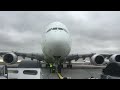 Airbus 380 Push Back Charles de Gaulle HD