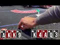 VLOG #5 MAKING QUADS 1..2..3 TIMES IN ONE DAY!!!!....BIG POTS IN HOUSTON POKER!!!!!