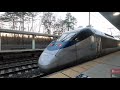 Amtrak and MARC Action BWI Airport (4/2/21)