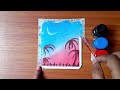 Very easy poster colour drawing/easy painting on paper 👩‍🎨/poster colour drawing ideas for beginners