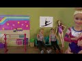 Barbie and Ken Story: The Best Barbie Gymnastics Routine Competition with Barbie Sisters