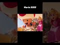 The Evolution of Bowser Princess Peach and Mario