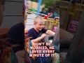 This happens when a kid talks crap on a spinning ride at SeaWorld!