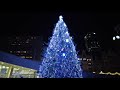 Toronto Nathan Phillips Square Skating & Xmas Tree on December 6, 2020