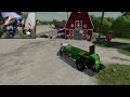 Manure spreading work | Farming Simulator 22 / Steering wheel + Joystick