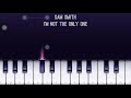 Yokee Piano | Sam Smith - I’m Not The Only One