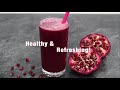 How To Make Pomegranate Juice Without a Juicer | Super Healthy Pomegranate Juice