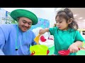 Emma and Jannie Fun Beach Day Pretend Play with Sand Toys + MORE