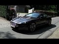 Aston Martin DBS: Start & Loud acceleration! HD