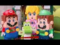 Lego Mario Save Princess Peach | Enters Super Mario World in Nintendo Switch #nintendomario