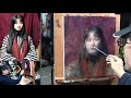 Oil Painting Portrait Demonstration by Leng Jun Artist