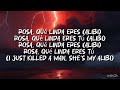 SEVDALIZA - ALIBI FT. PABLLO VITTAR & YSEULT (Lyrics)