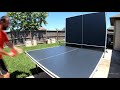 How to Play Ping Pong by Yourself