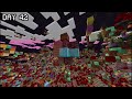 100 Days with INFINITE DIMENSIONS in Minecraft Hardcore