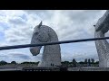 Walking with Tamson episode 86. The Kelpies, Falkirk. Scotland