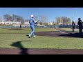 Base hit to right field (varsity game)