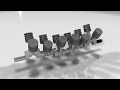 Lego V12 animation