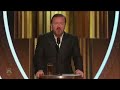 Ricky Gervais’s honest opening at Golden Globes 2020