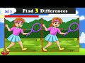 Find Differences - [ Spot 3 Difference Game ] | Brainy Games #21 | ChikooBerry