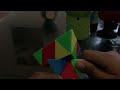 How to fix a a triangle. Rubiks cube.